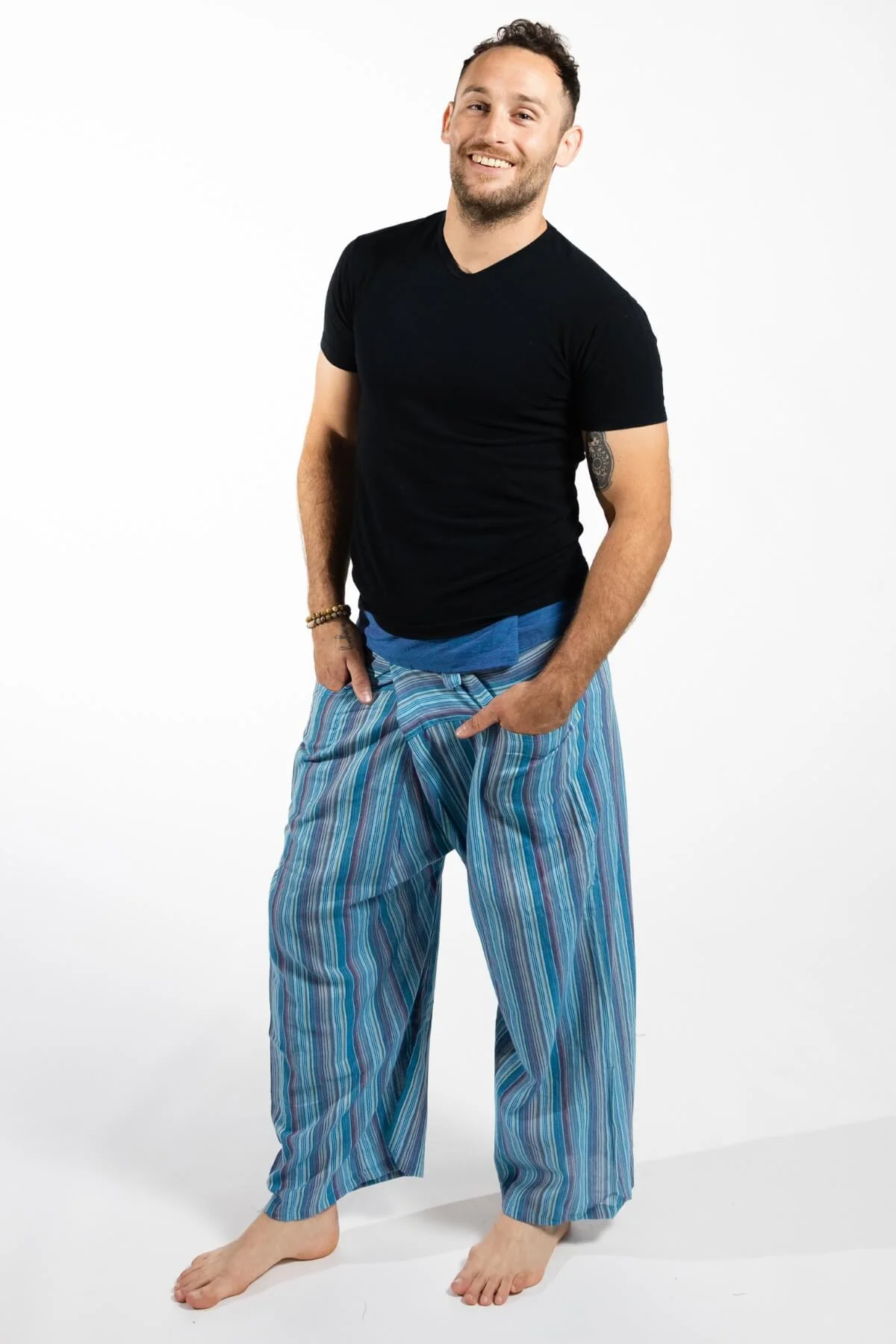 Fisherman Pants - Striped - Image 28
