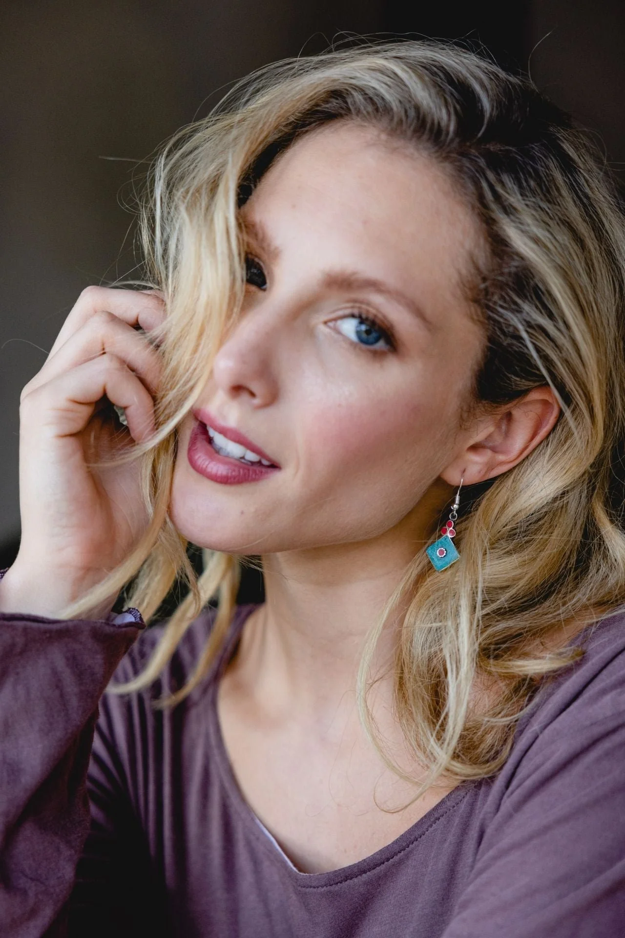Tibetan Earrings - Bhabani - Image 2