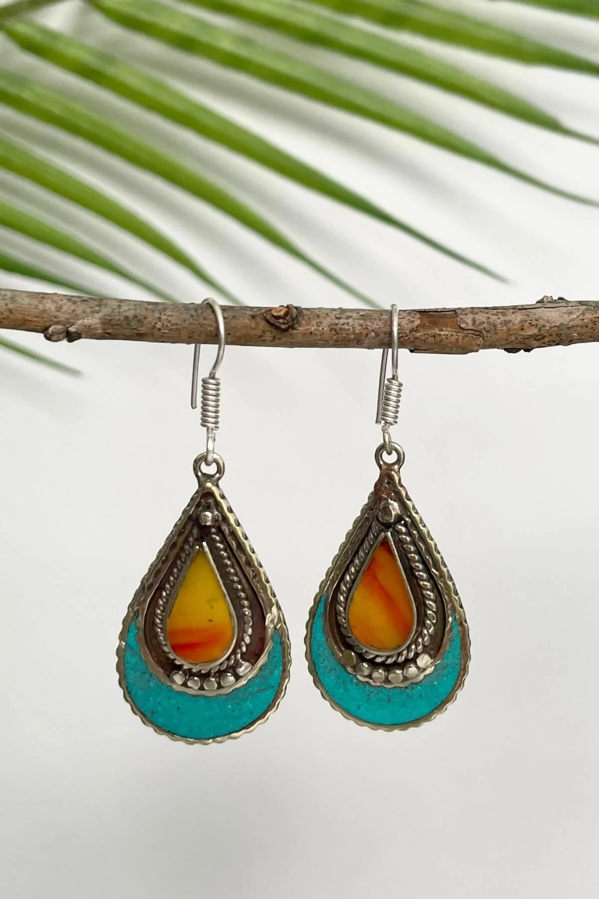 Tibetan Earrings - Padma