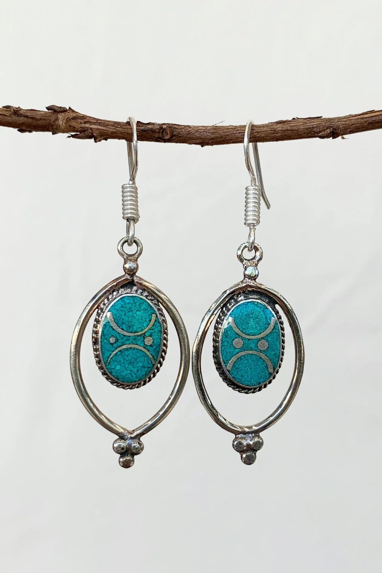 Tibetan Earrings - Radha - Image 4