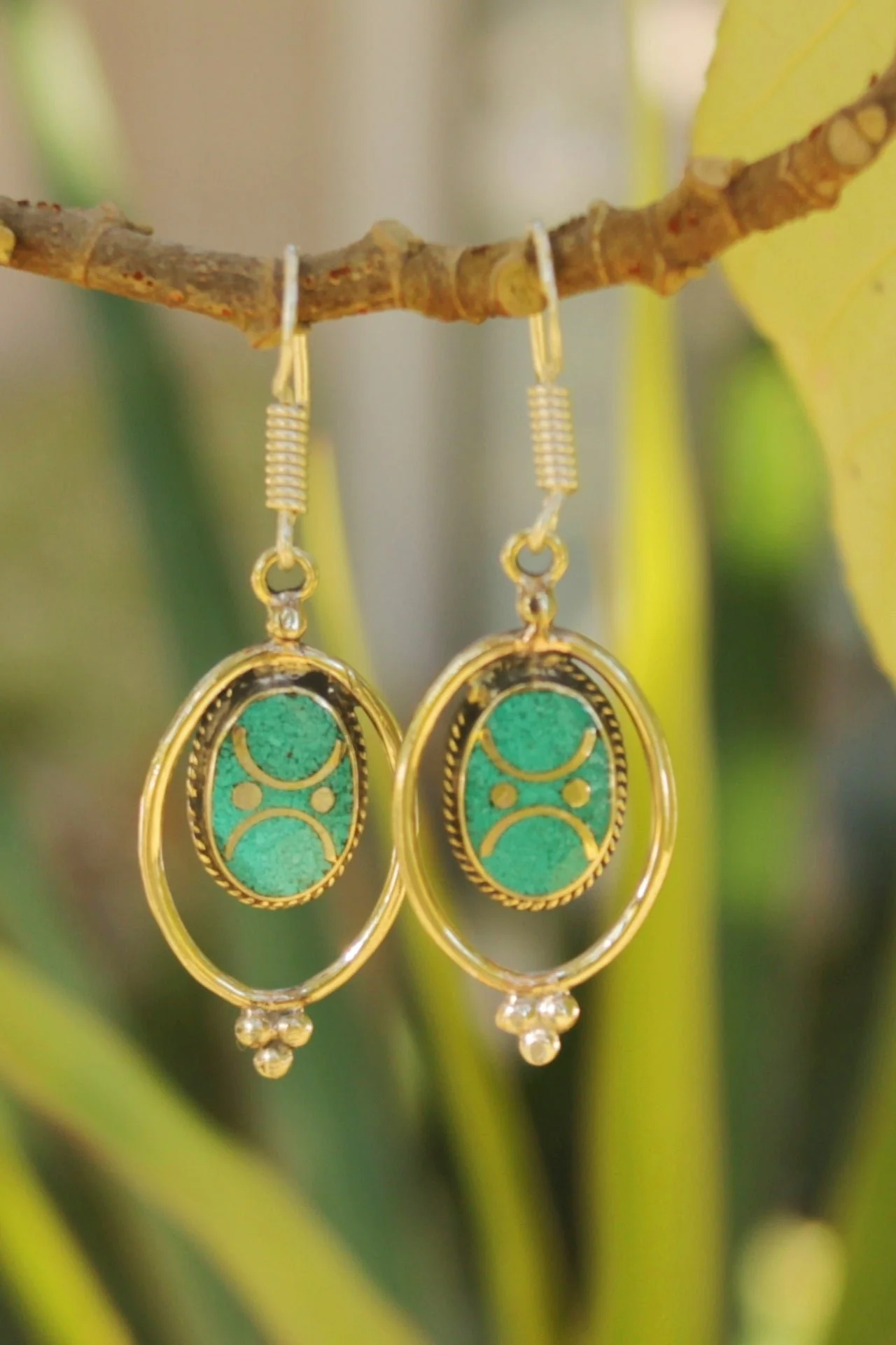 Tibetan Earrings - Radha - Image 5