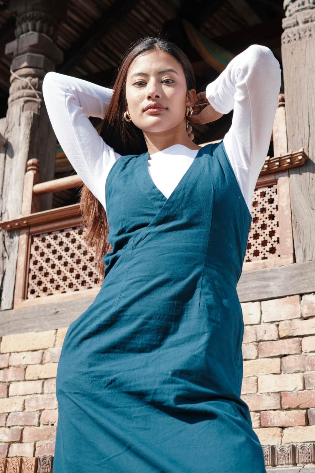 Tibetan Wrap Dress - Image 19