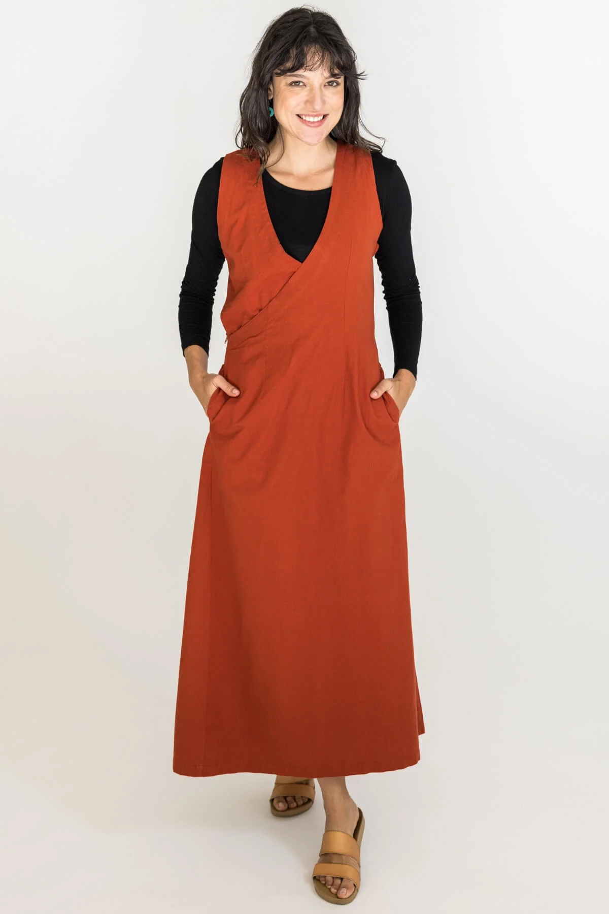 Tibetan Wrap Dress - Image 3
