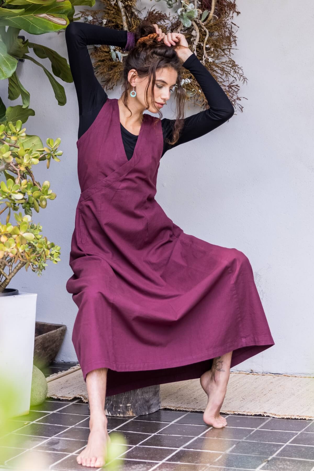 Tibetan Wrap Dress - Image 39
