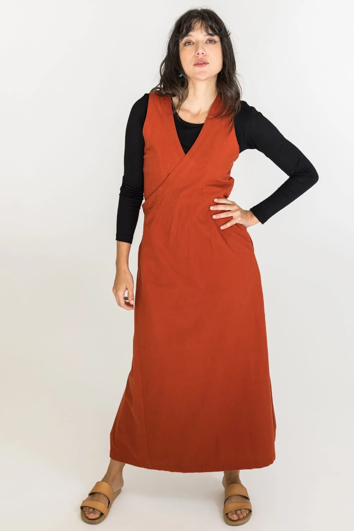 Tibetan Wrap Dress - Image 6