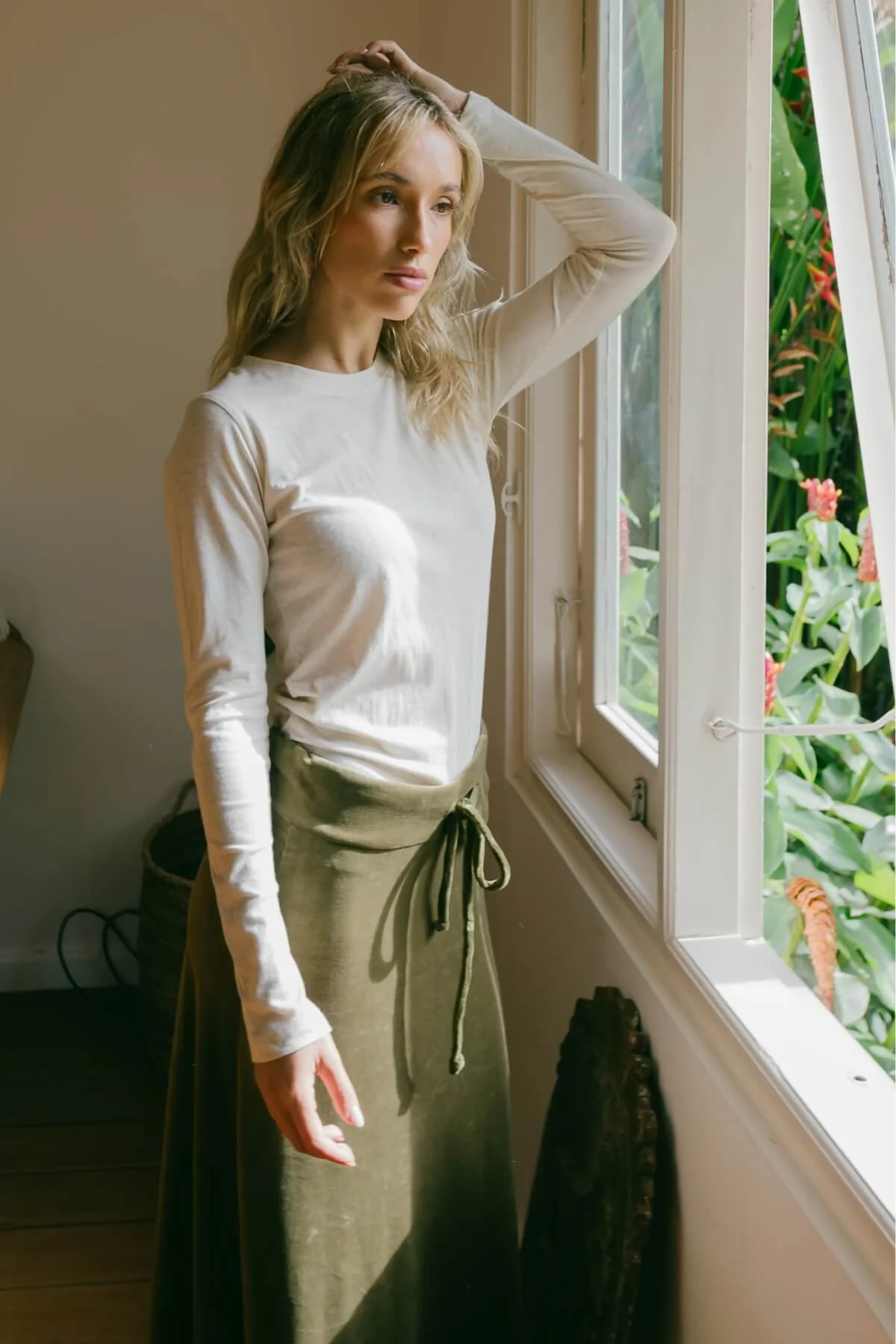 Velvet Maxi Skirt - Image 7