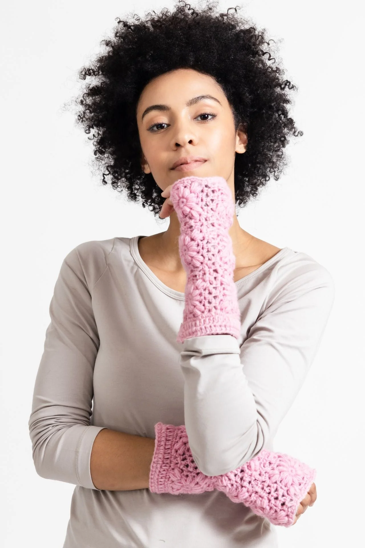 Wool Arm Warmers - Image 4