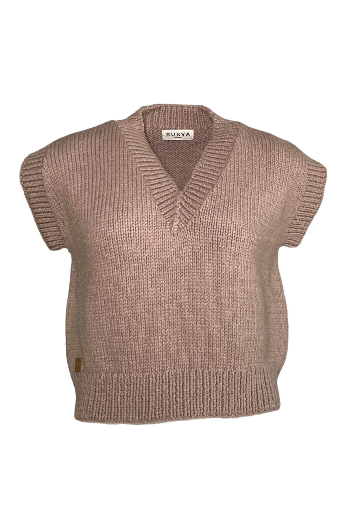 Cropped Merino Vest - Image 11