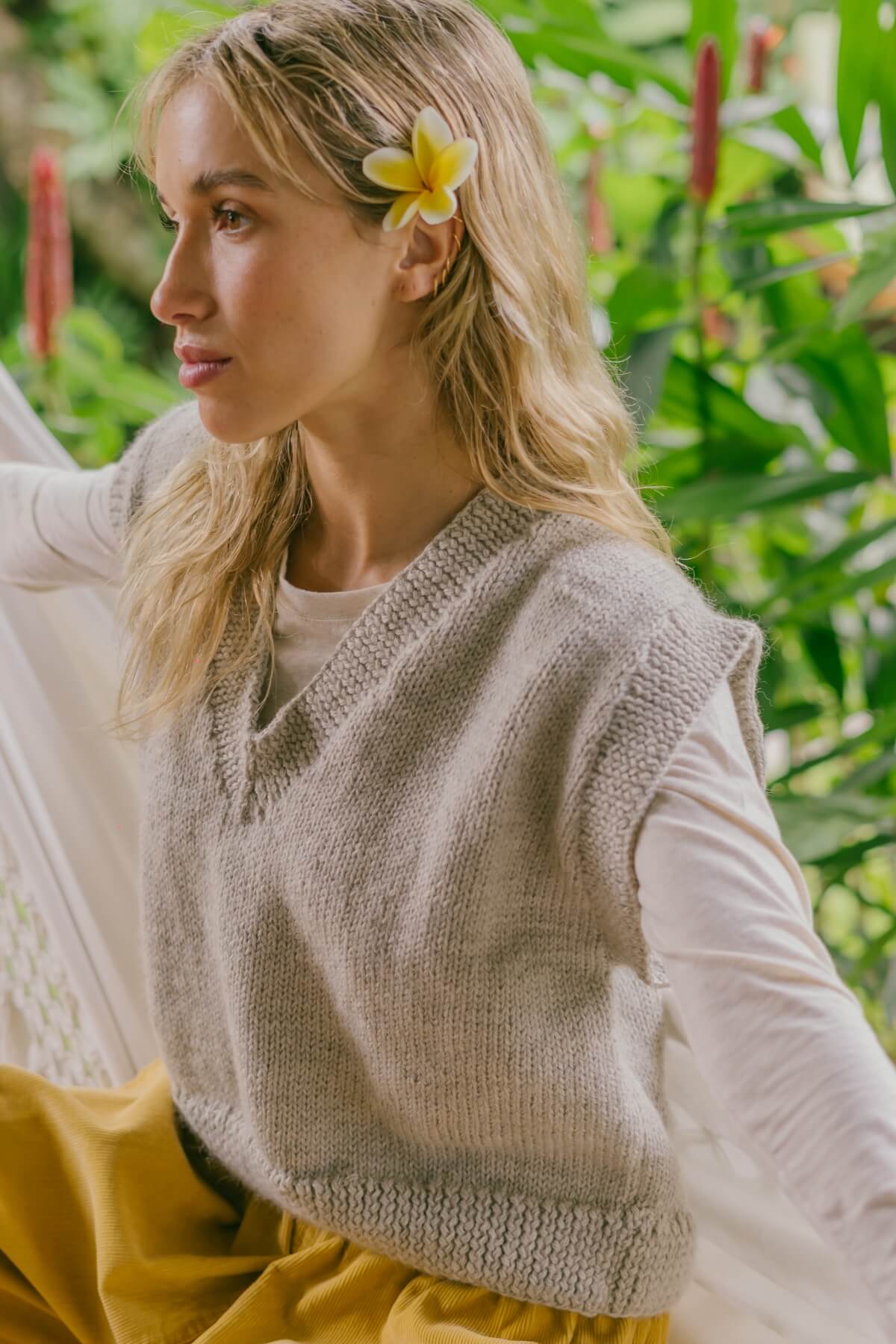 Cropped Merino Vest - Image 20