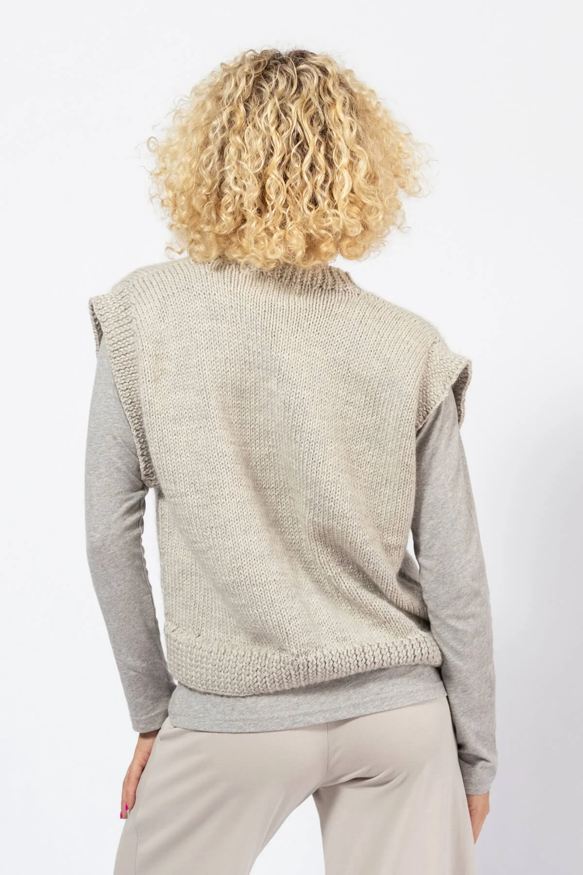 Cropped Merino Vest - Image 24
