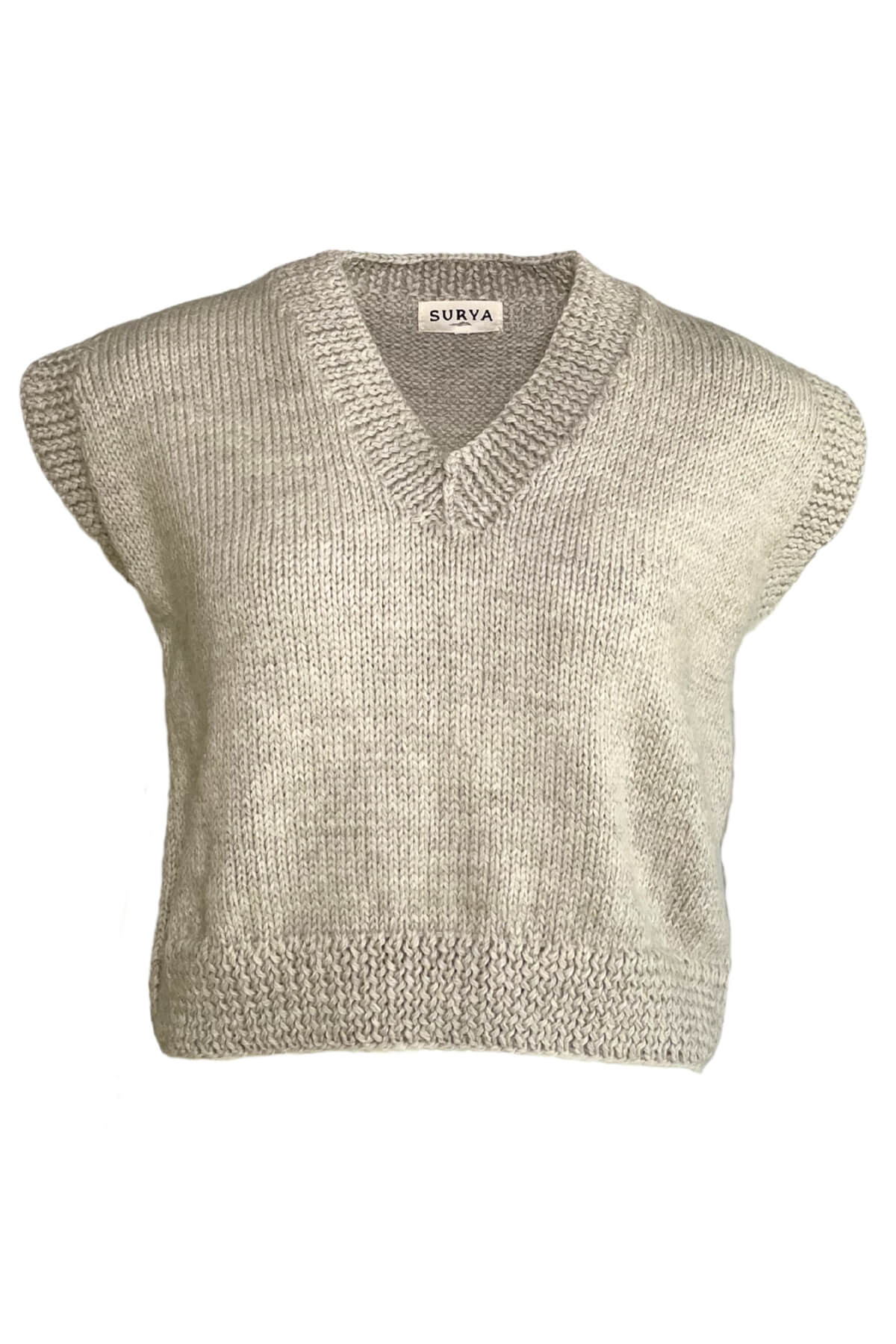 Cropped Merino Vest - Image 25