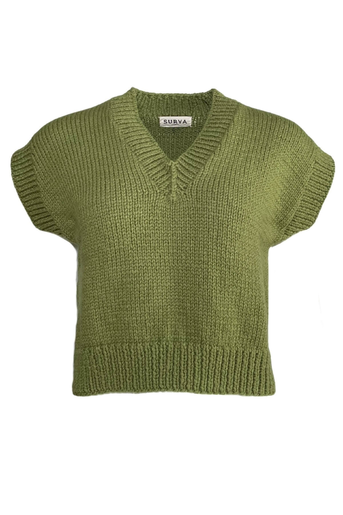 Cropped Merino Vest - Image 32